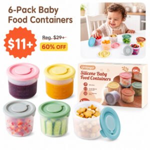 Silicone Baby Food Containers