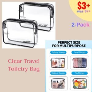 Clear Travel Toiletry Bag