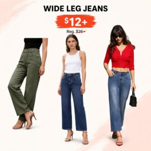 Straight Leg Jeans