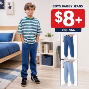 Relaxed Fit Jogger Jeans