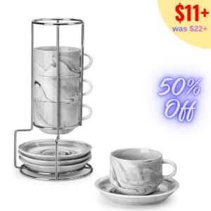 MALACASA Espresso Cup Sets