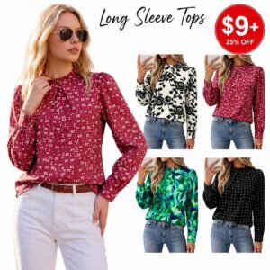 Womens Long Sleeve Tops