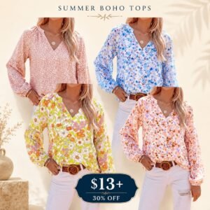Summer Boho Tops