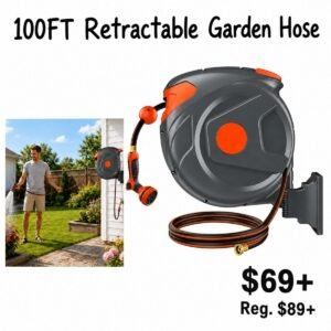 100FT Retractable Garden Hose