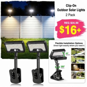 Clip On Solar Lights