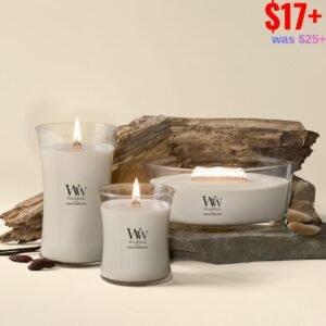 Ellipse Candle with Crackling Wick
