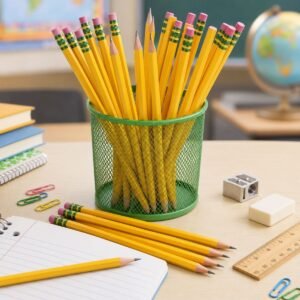 Dixon Ticonderoga Wood-Cased #2 HB Pencils