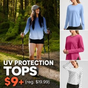 UPF 50+ Long Sleeve UV Protection Shirt