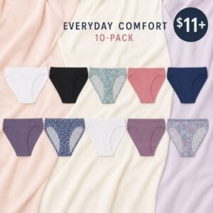 Women's Underwear Pack, 10-Pack