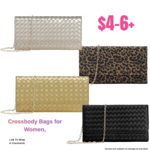 Mini Clutch Bag with Removable Chain
