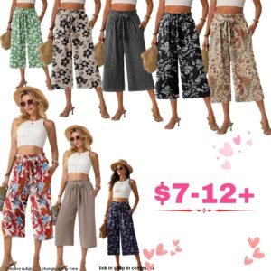 Summer Palazzo Capris