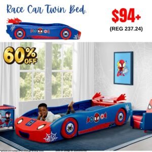 Race Car Twin Bed