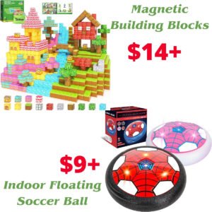 Indoor Floating Soccer Ball | Magnetic Building Blocks