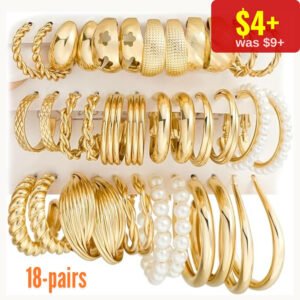 Gold Hoop Earrings