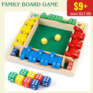 Shut The Box Dice Game