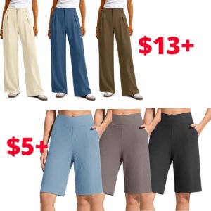 Womens Wide Leg Dress | Bermuda Shorts