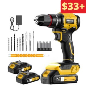 Brushless Cordless Drill Set