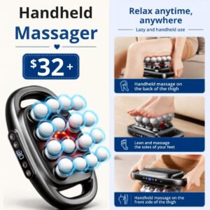 12-Head Massage Gun Set