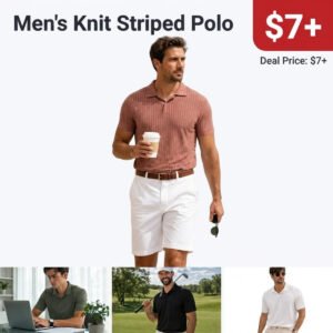 Men's Breeze Striped Polo