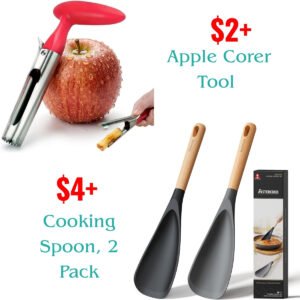 Apple Corer Tool | Cooking Spoon, 2 Pack