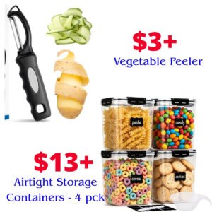Vegetable Peeler | Airtight Food Storage Containers