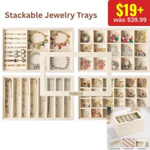 Stackable Jewelry Trays