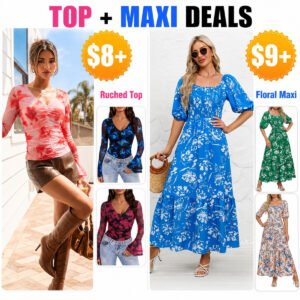 Women's tops and Maxis