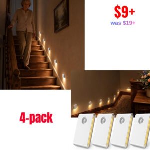 4 Pack Motion Sensor Night Lights