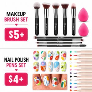 Makeup Brush Set |  Nail Art Pens