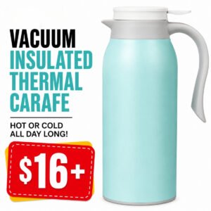 Stainless Steel Thermal Coffee Carafe