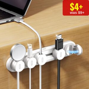5-in-1 Magnetic Cord Organizer