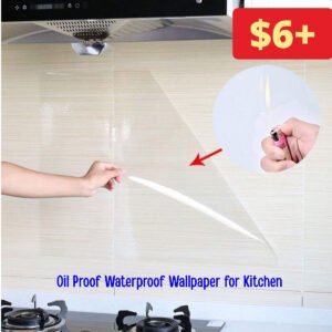 Oil Proof Waterproof Wallpaper for Kitchen