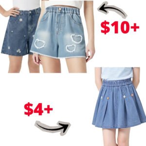 Girls Jean Shorts