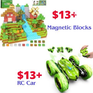Magnetic Blocks for Kids |   RC Car