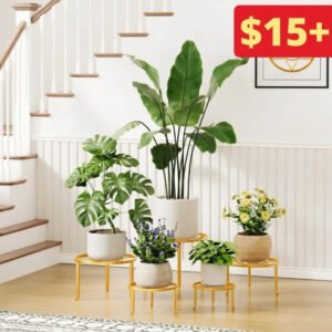 5 Pack Metal Plant Stand