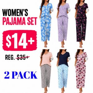 2 Pack Pajama Sets