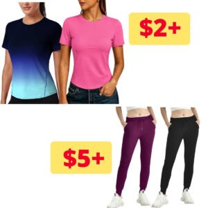 Womens Summer Tops & Joggers