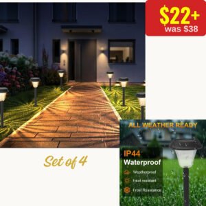 Solar Lights Outdoor Pathway