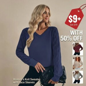 Womens Crochet Sweaters