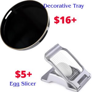 Decorative Tray |  Egg Slicer
