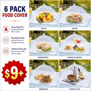 Food Cover,6 Pack