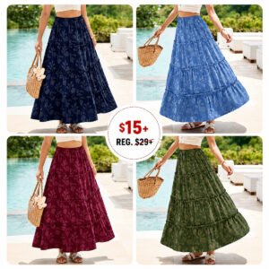 Floral Maxi Skirt