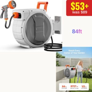 Retractable Garden Hose Reel