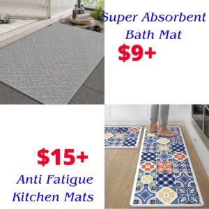 Bath and Kitchen Mats