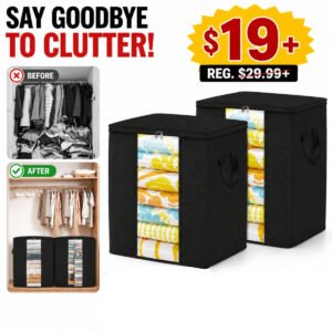 Clothes Storage Bags, 8-Pack