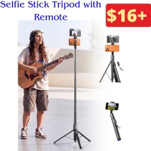 Selfie Stick Tripod with Remote