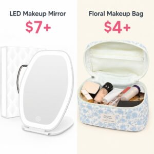 Cosmetic Bag | Mirror with Light
