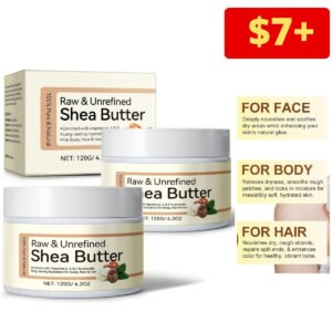 2Pack Raw & Unrefined Shea Butter