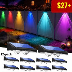 Solar Fence Lights