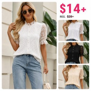 Womens Lace Tops